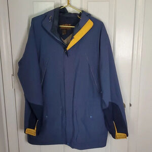 Vintage Eddie Bauer Gore-Tex Durable Hooded Jacket  Lots of Pockets Unisex